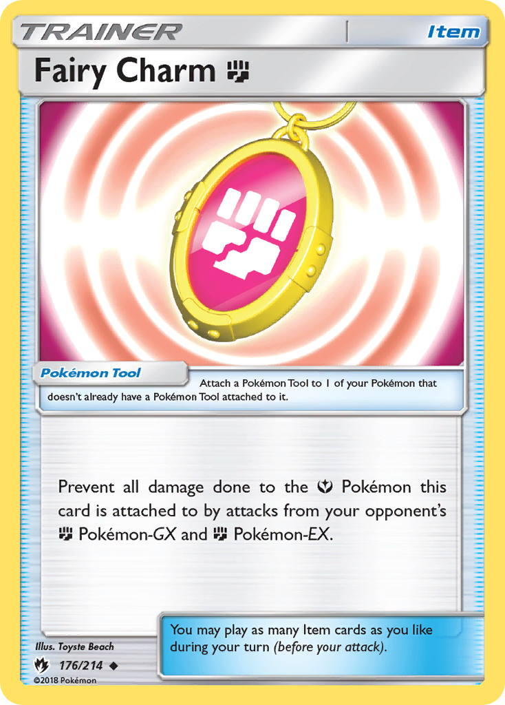 Lost Thunder Fairy Charm Fighting #176/214